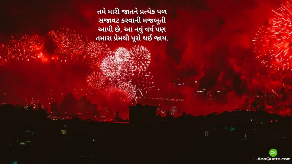 Happy New Year Wishes in Gujarati