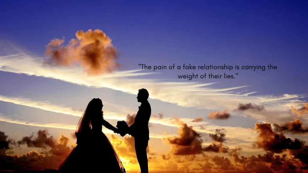 Pain Fake Relationship Quotes