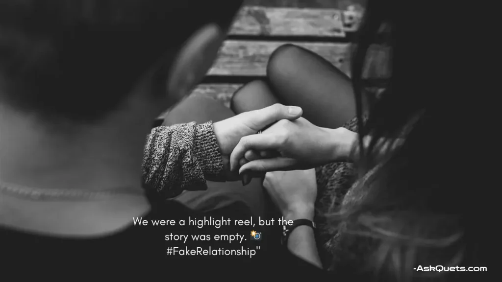 Instagram Fake Relationship Quotes