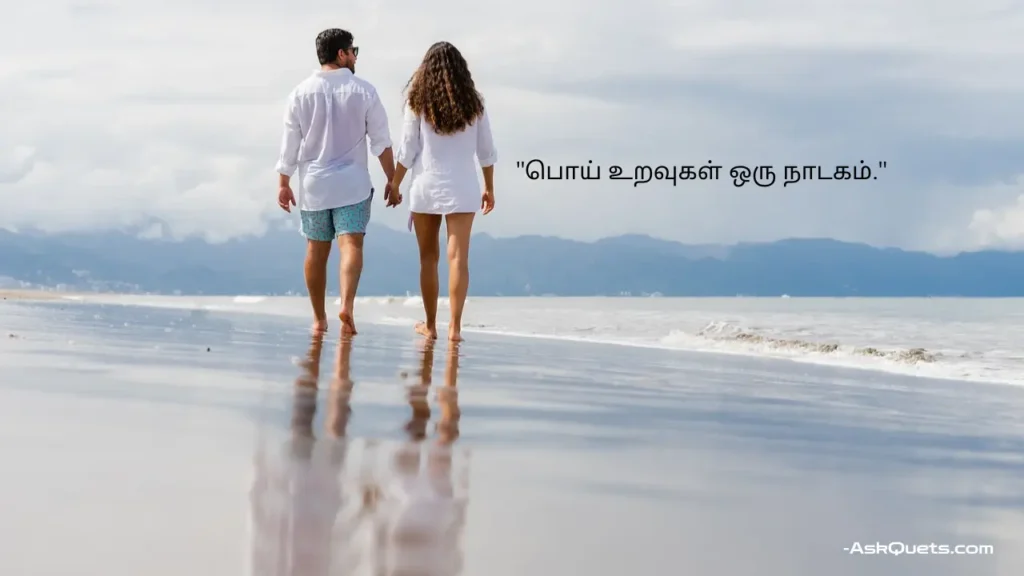 Sad Fake Relationship Quotes in Tamil