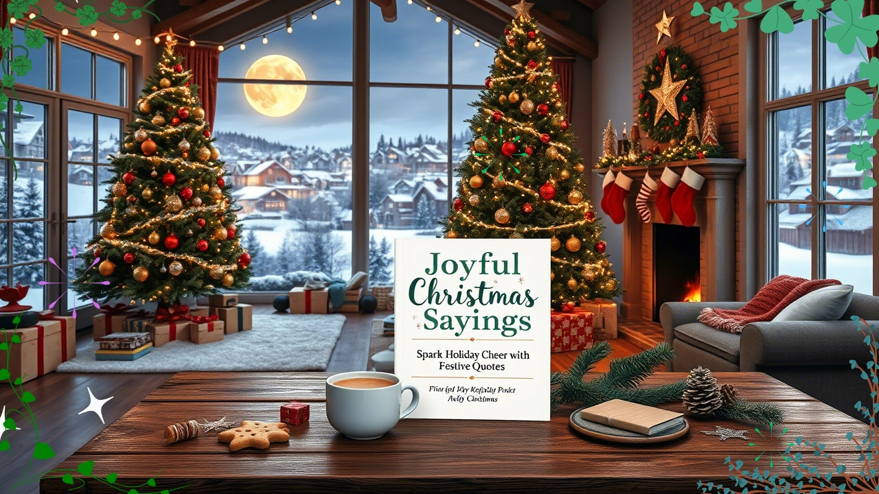 Joyful Christmas Sayings: Spark Holiday Cheer with Festive Quotes