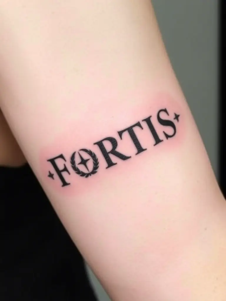 Female Tattoo Quotes About Strength