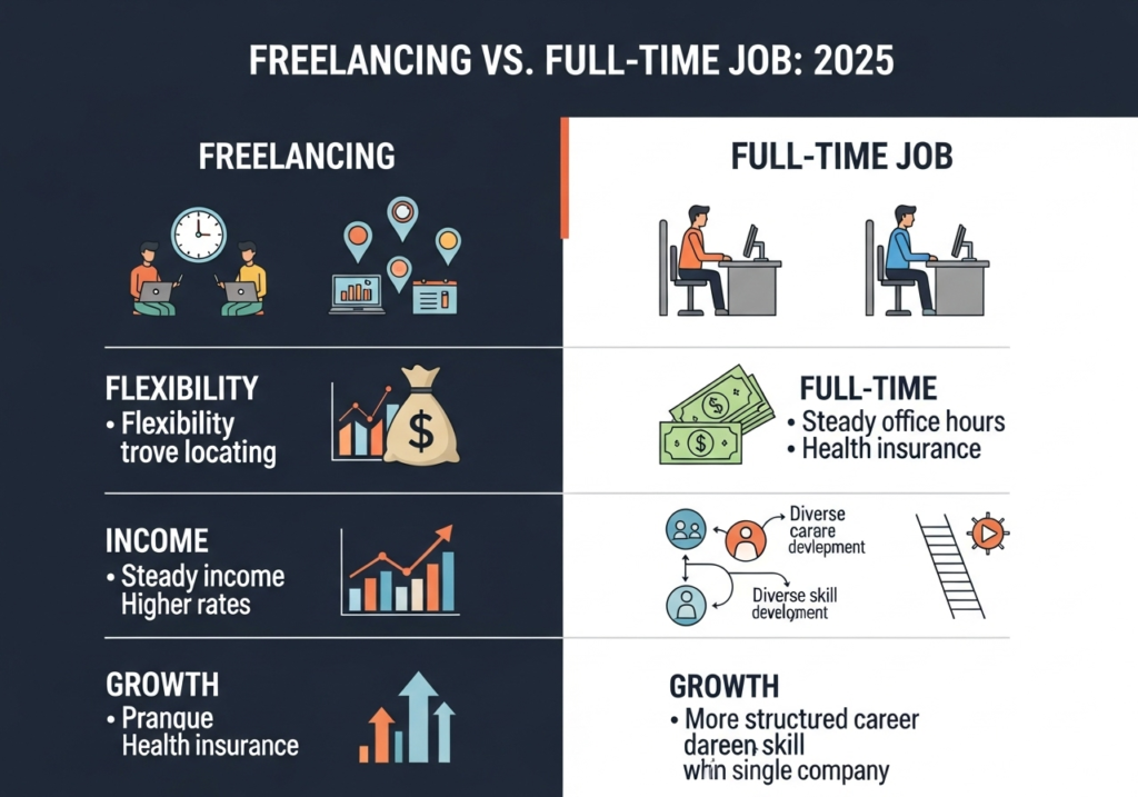Freelancing vs Full Time Job