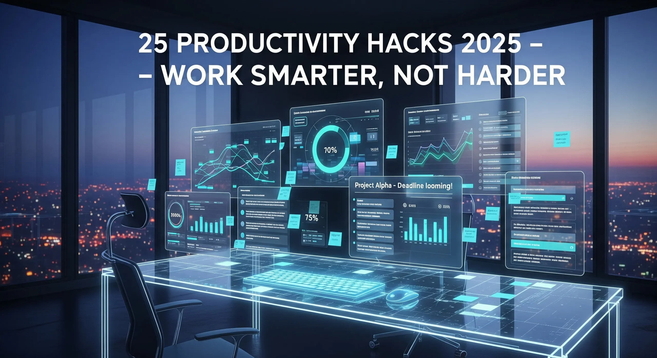 25 Productivity Hacks Every Professional Needs
